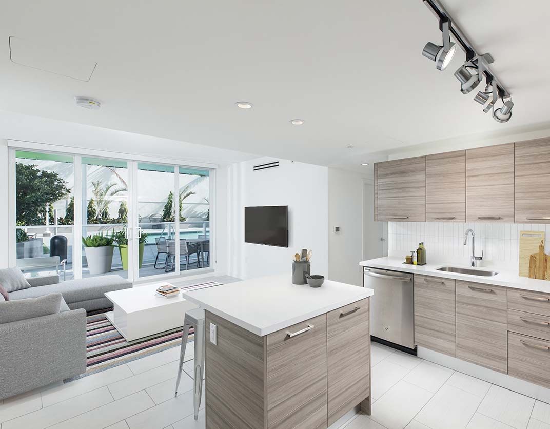 Modern Multihousing Kitchen Designs In Florida